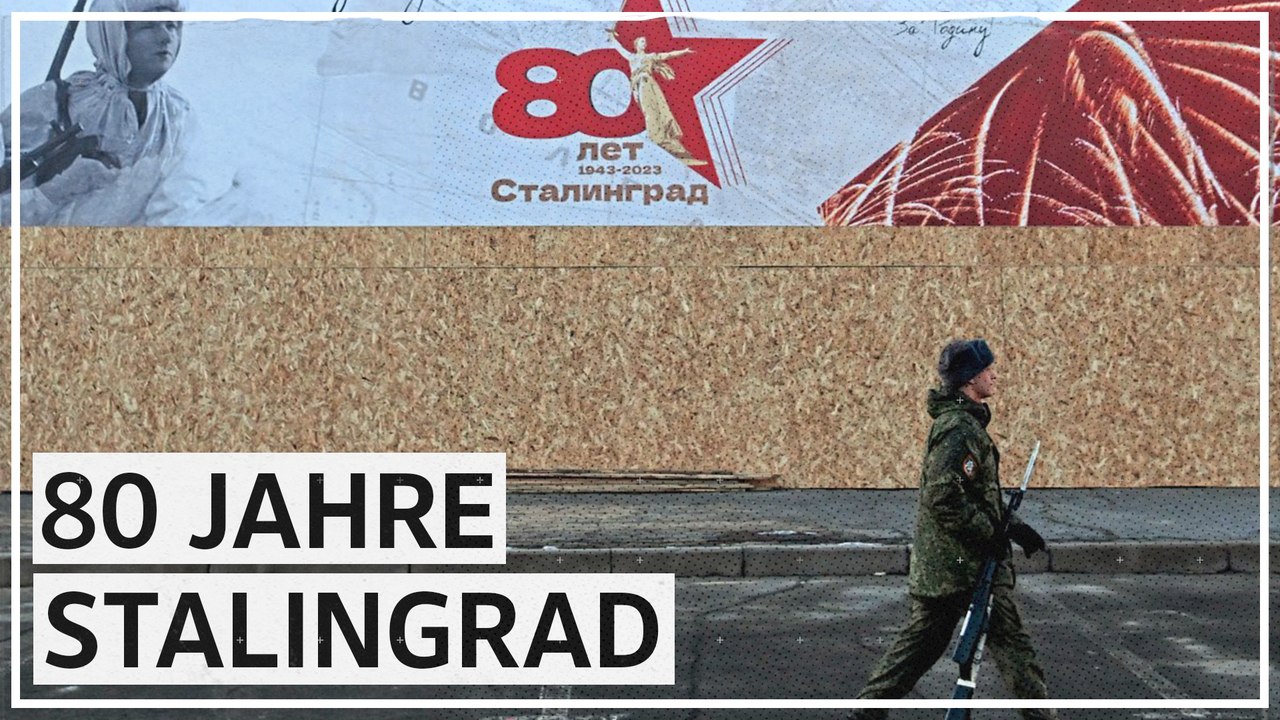 Schlacht von Stalingrad: Moskau nutzt Gedenken für Ukrainekonflikt