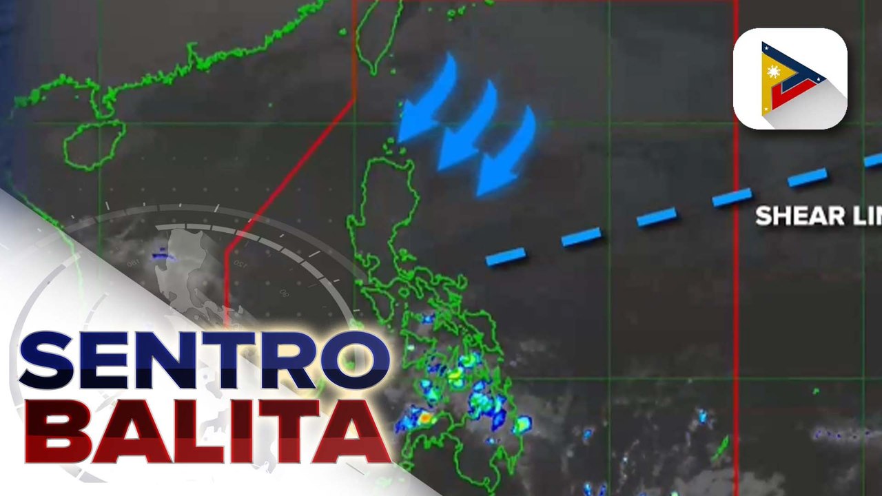 Shear line, patuloy na nakaaapekto sa Eastern Visayas at Caraga; amihan, umiiral sa ilang bahagi ng Luzon