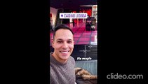 Santiago Lagoá partilha vídeo com descuido a caminho do trabalho.