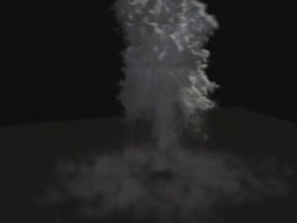 Smokey explosion - FumeFX shot
