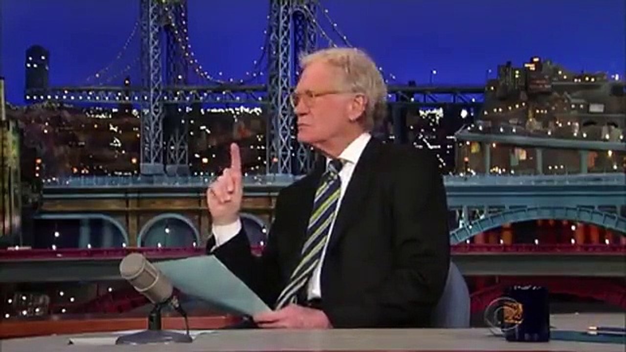 Late Show with David Letterman - Se2015 - Ep04 HD Watch