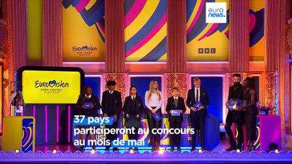 Soirée de lancement du Concours Eurovision à Liverpool