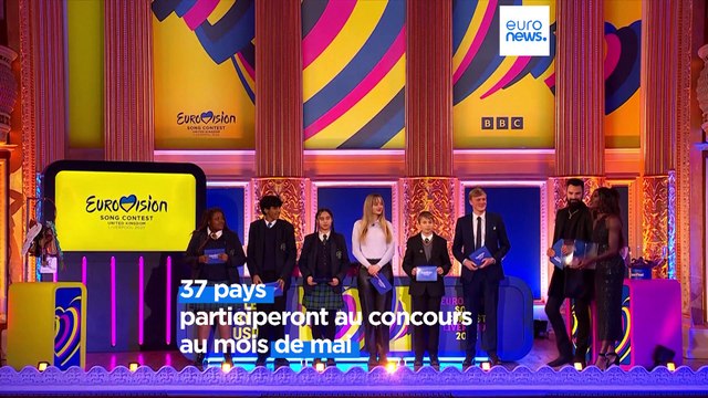 Soirée de lancement du Concours Eurovision à Liverpool