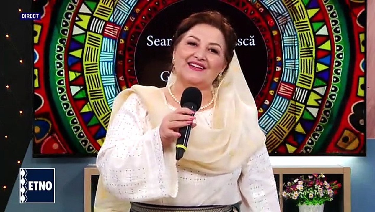 Maria Tanase Marin - Merg pe drum, lumea ma-ntreaba (Seara romaneasca - ETNO TV - 30.01.2023)