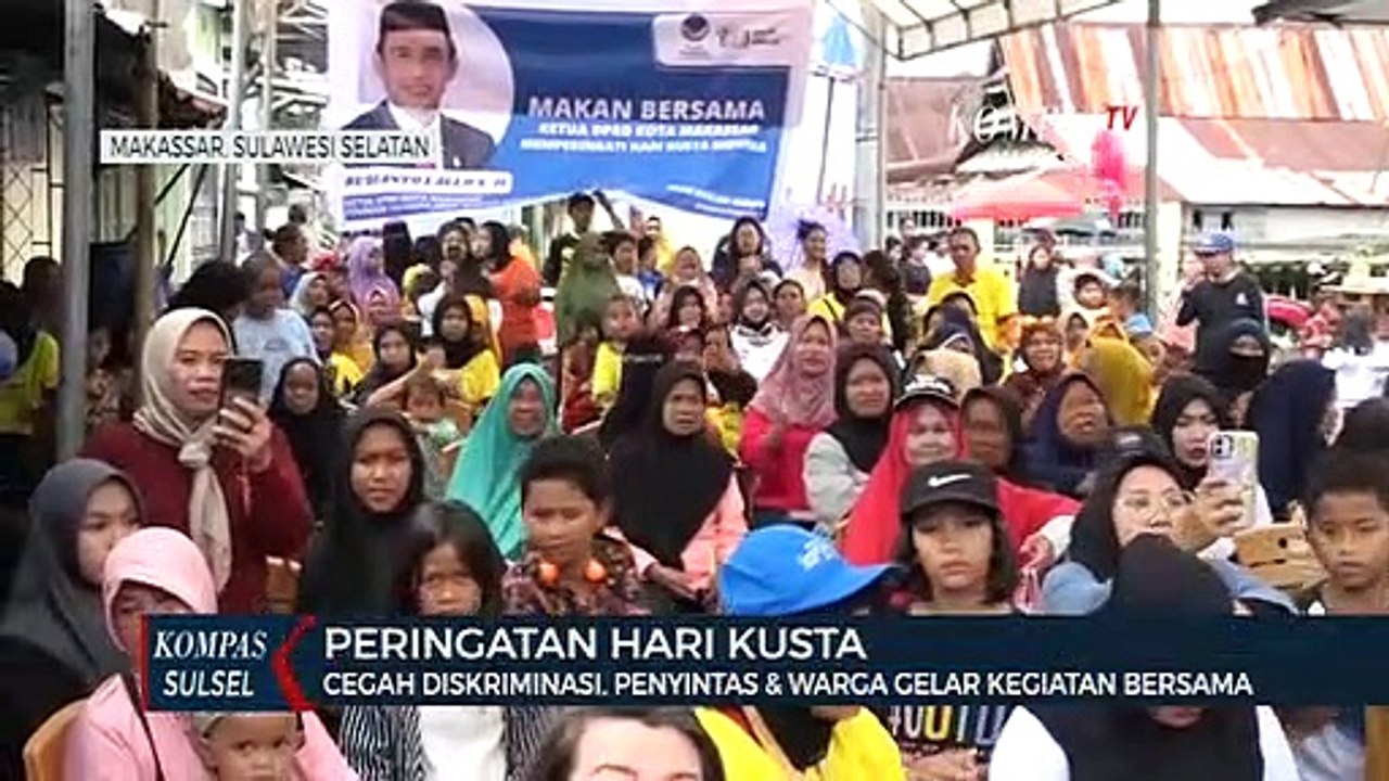 Peringatan Hari Kusta Sedunia Dimakassar