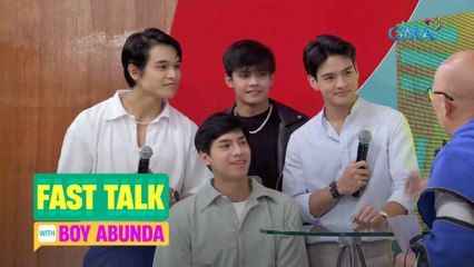 Fast Talk with Boy Abunda: ‘Luv Is’ boys, sinabing official na raw ang Team Jolly! (Episode 8)