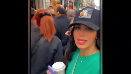 Lübnanlı Arap turist Mustafa Sarıgül ile karşılaştı: Kız sen ne kadar güzelsin