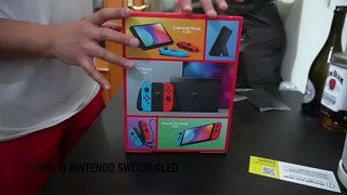 NINTENDO SWITCH OLED UNBOXING