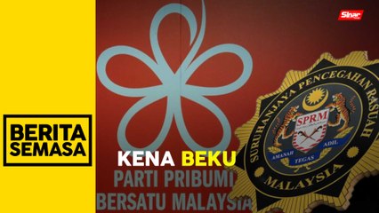 Download Video: SPRM beku akaun Bersatu