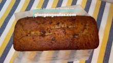 Chocolate Banana Bread / Vegan Banana Bread Με Κομμάτια Σοκολάτας