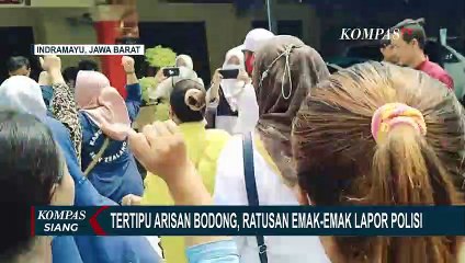 Jadi Korban Arisan Bodong, Emak-emak di Indramayu Berbondong-bondong Lapor Polisi!