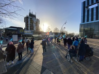 NEU National Strike Corby