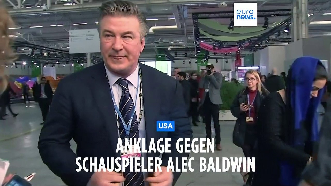 Alec Baldwin nach Todesschuss bei Western-Dreh angeklagt