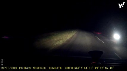 Dashcam footage shows the moment speeding motorist kills biker
