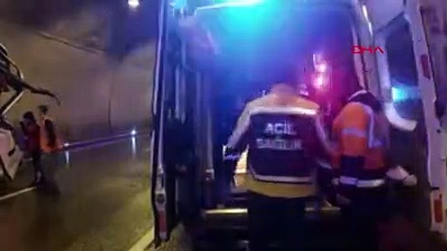 Bolu Dağı Tüneli'nde zincirleme kaza: Ölü ve yaralılar var