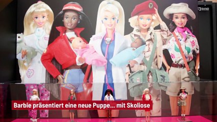Barbie präsentiert eine neue Puppe... mit Skoliose