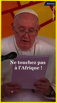 Ne touchez pas à l'Afrique !