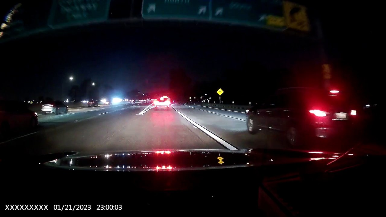 Driver Almost Hit Us on the 60 Freeway