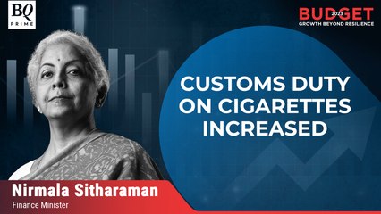 Budget 2023: Smoking To Get Costlier As Centre Hikes Customs Duty On Cigarettes
