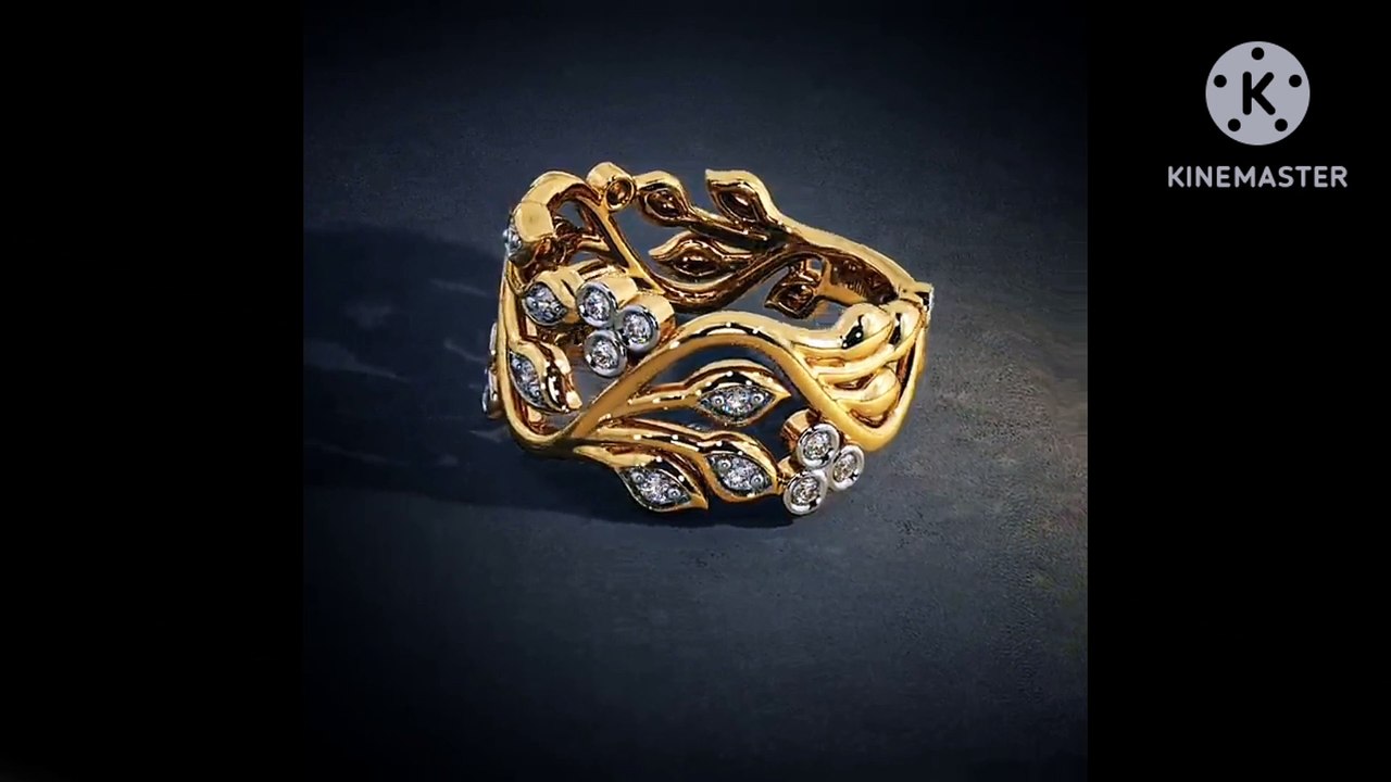 Diamond style ladies ring|best gold rings