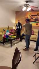 When You Miss Hitting The Pinata