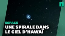 Quel est cet étrange « tourbillon » qui traverse le ciel d’Hawaï ?