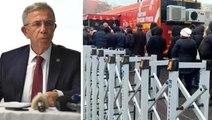 Mansur Yavaş'ın ucuz et satışı için hayata geçirdiği mobil markete, vatandaştan yoğun ilgi! Kuyruk oluştu