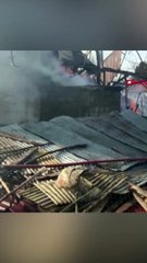 Burdur'da ev yangını