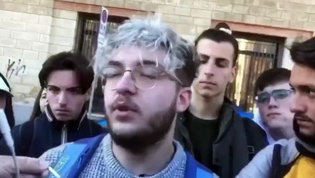 Studenti dell’alberghiero Piazza protestano contro il freddo