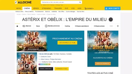 Astérix & Obélix : L’Empire du milieu - Critique du film !