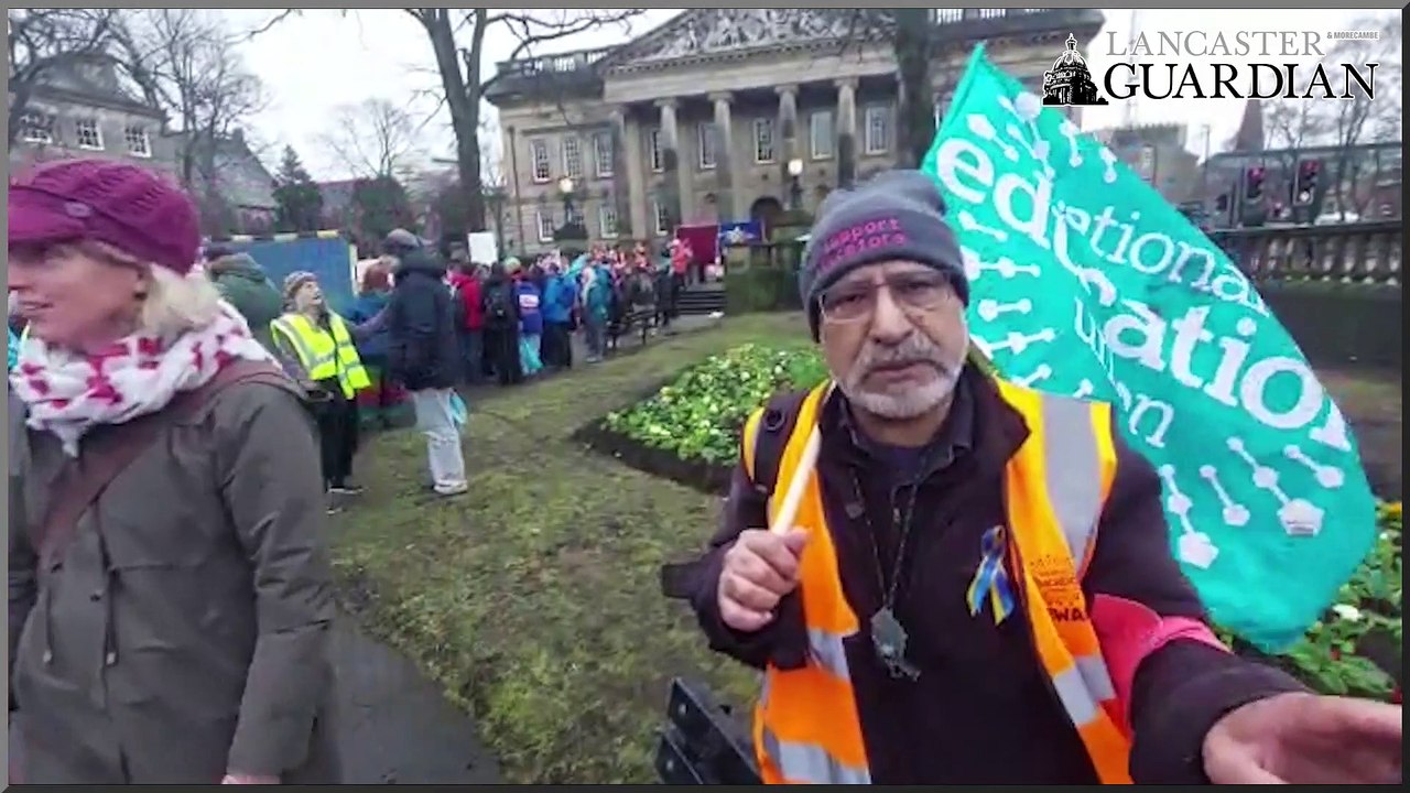 Lancaster teacher's strike