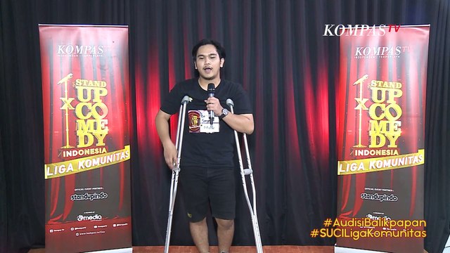 Stand Up Malik: 6 Tahun Belajar Stand Up Gak Lucu-Lucu | Audisi SUCI Liga Komunitas