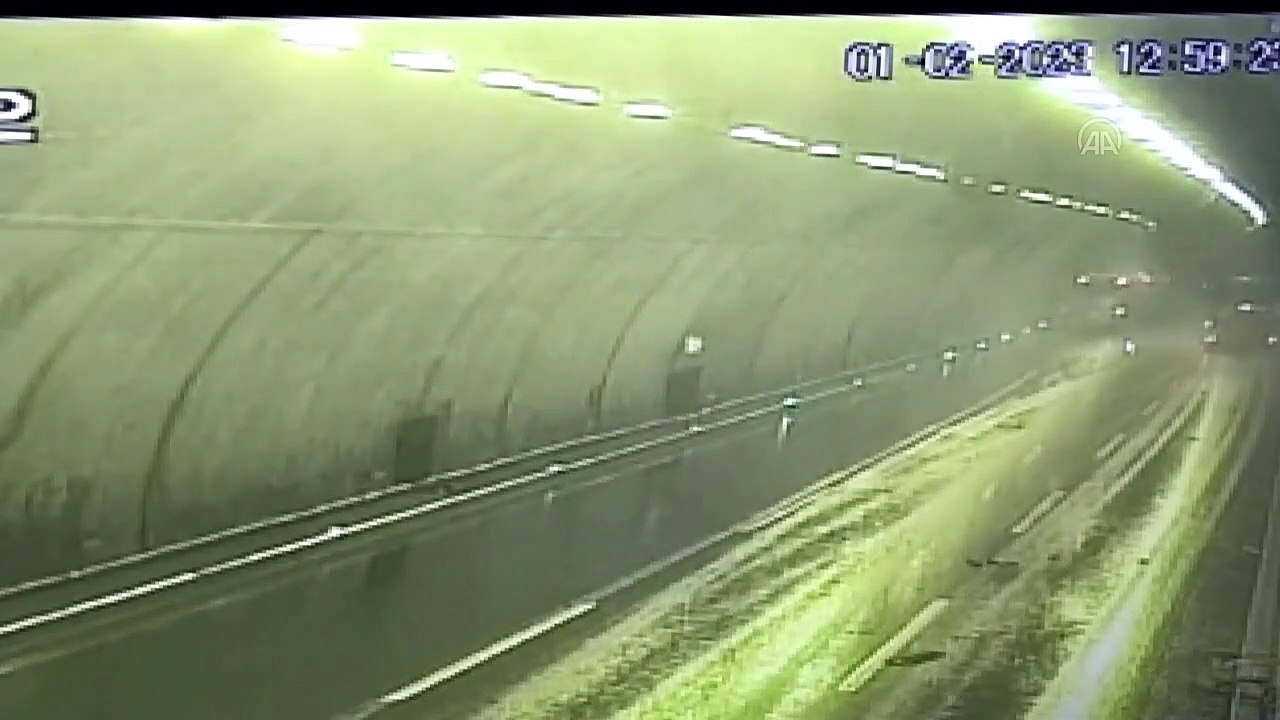 Bolu Dağı Tüneli'nde zincirleme trafik kazası