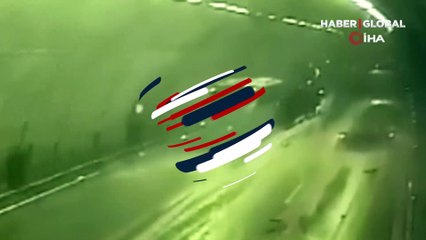 Bolu Dağı Tüneli'nde meydana gelen kazanın görüntüleri ortaya çıktı