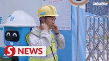 Smart helmets help increase safety for construction workers in China