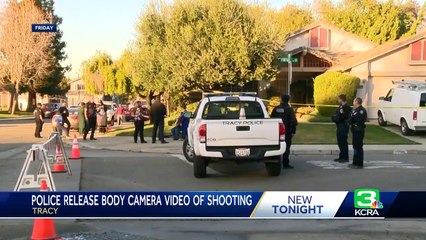 Tracy police release video where officer shot 17-year-old teen