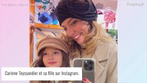 Carinne Teyssandier : Photos avec sa fille qui lui ressemble énormément !