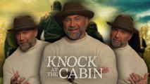 Dave Bautista opens up about his first lead role in Knock at The Cabin