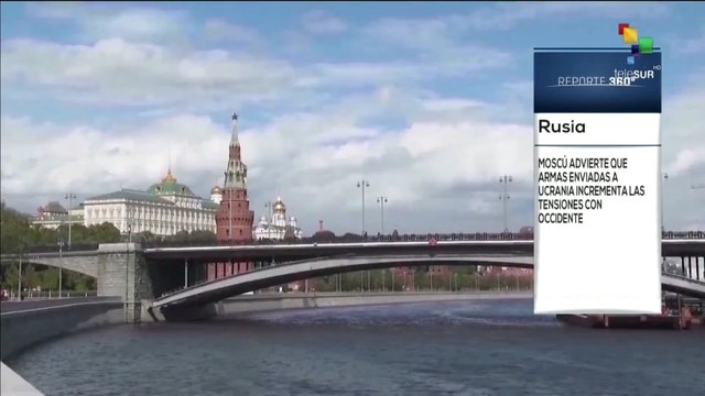 Reporte 360º 01-02: Envío de armas a Ucrania aumenta tensiones Rusia-Occidente