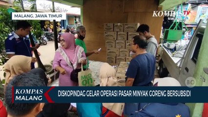 Penuhi Kebutuhan Masyarakat, Diskopindag Kota Malang Gelar Operasi Pasar Minyakita