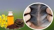 सरसो का तेल लगाने से बाल काले होते है क्या, सरसो का तेल बालों में लगाना चाहिए या नहीं |Boldsky