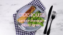 CUISINE ACTUELLE - Crêpes roulées jambon fromage façon Lignac