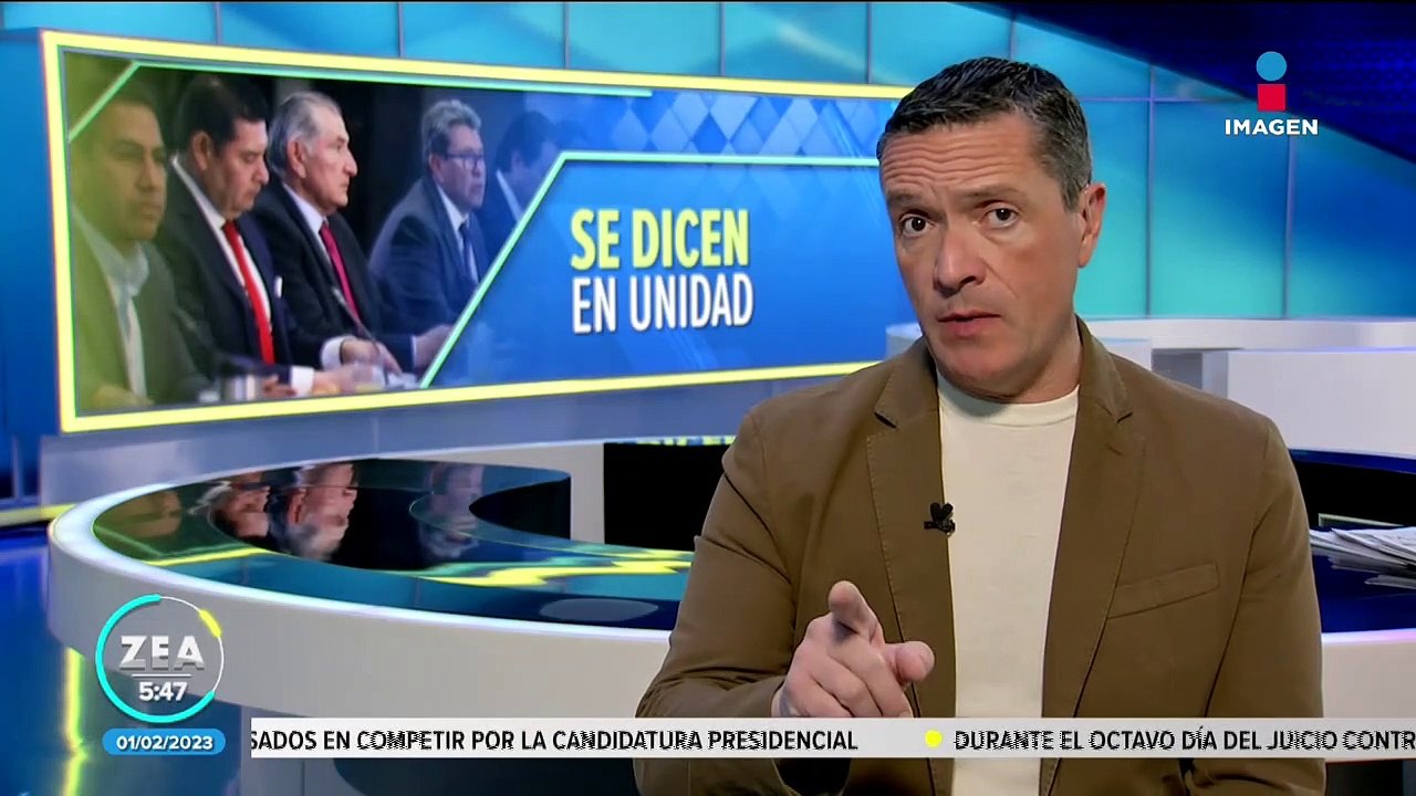 "Corcholatas" de Morena pactan unidad, respeto y tolerancia rumbo al 2024