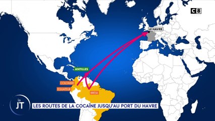 Le journal : Les routes de la cocaïne jusqu'au port du Havre
