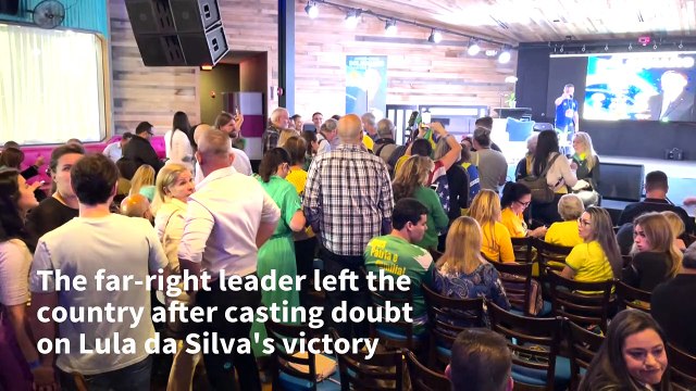 Bolsonaro vows to remain in Brazilian politics despite Florida stay