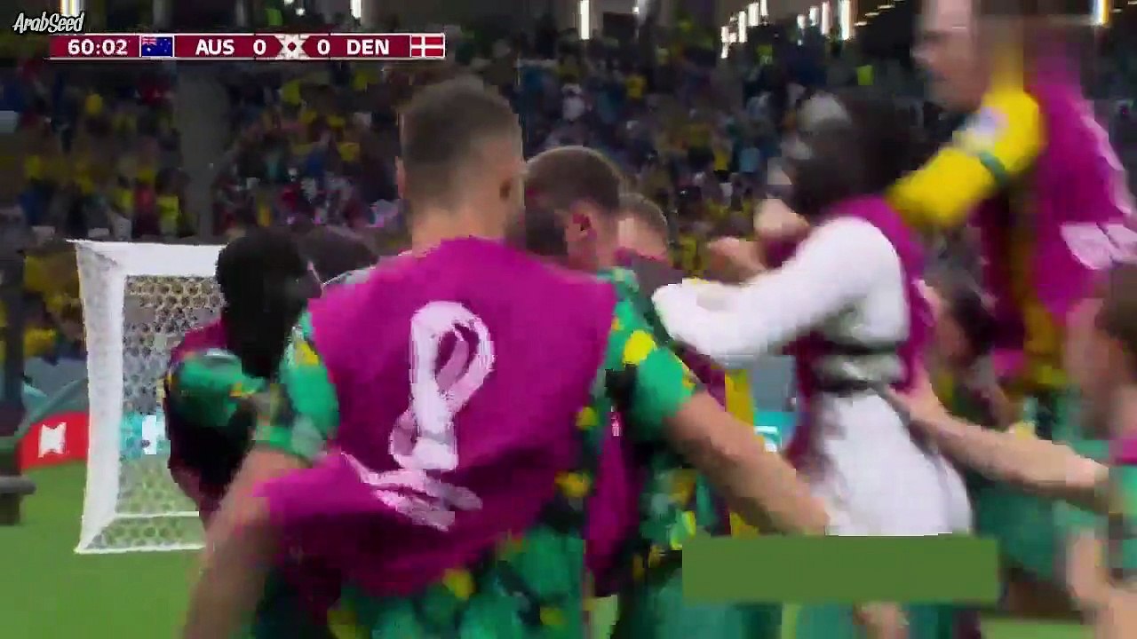 ملخص اهداف مباراة استراليا والدنمارك - كأس العالم قطر 2022