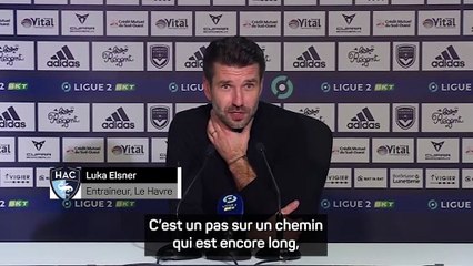 21e j. - Elsner : "Un bon pas vers la montée"