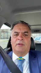 Aécio Neves chega a Câmara para assumir o sexto mandato como deputado federal