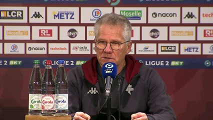 Metz - Rodez, la conférence d'avant-match