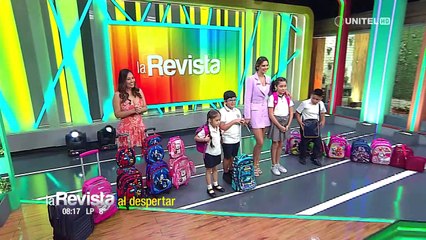 Télécharger la video: ¿Cuál es el peso adecuado que tienen que cargar los niños en sus mochilas?